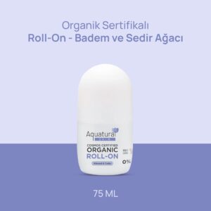Organik Roll On Badem & Sedir Ağacı (75 ml)