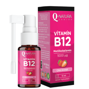 Vitamin B12 10 ml Dilaltı Sprey (çilekli)